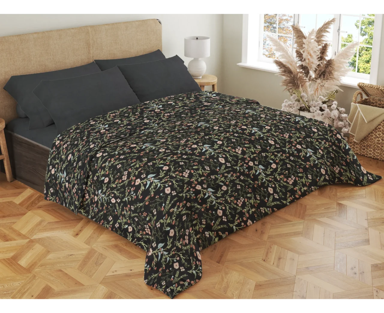 Σετ σεντόνια 4τμχ υπέρδιπλα 240x270-180x200+35 Βαμβακερά 100% εμπριμέ/μονόχρωμα 007443011Σ67Χ83