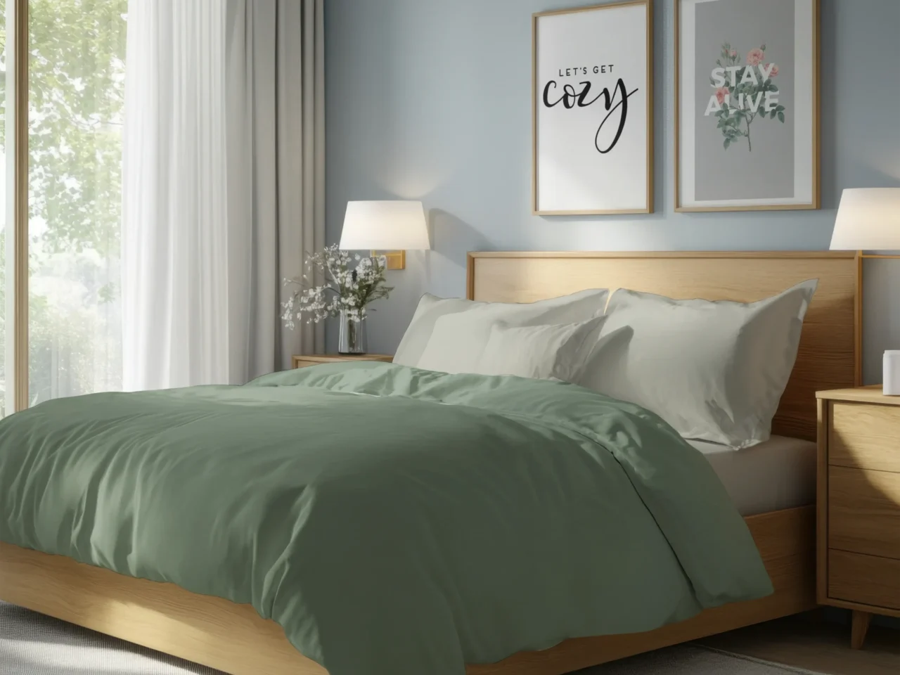 Σετ σεντόνια 4τμχ υπέρδιπλα 240x270-180x200+35 Βαμβακερά 100% μονόχρωμα 007446011Χ87-85