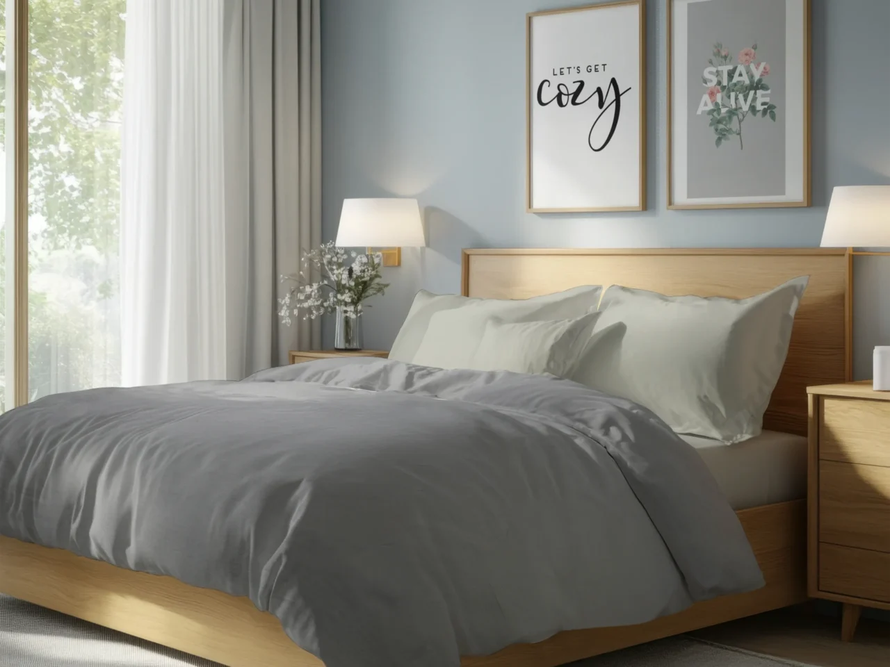 Σετ σεντόνια 4τμχ υπέρδιπλα 240x270-180x200+35 Βαμβακερά 100% μονόχρωμα 007446011Χ85-82